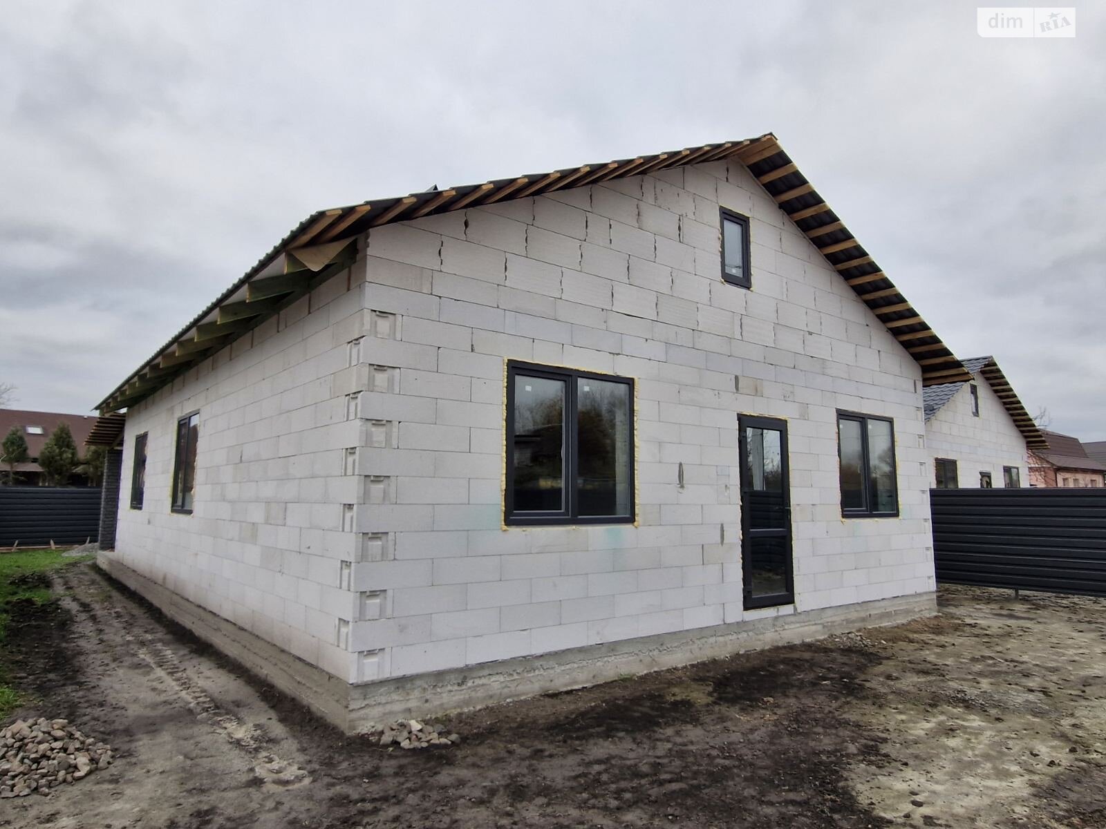 одноэтажный дом, 96 кв. м, газобетон. Продажа в Борисполе фото 1