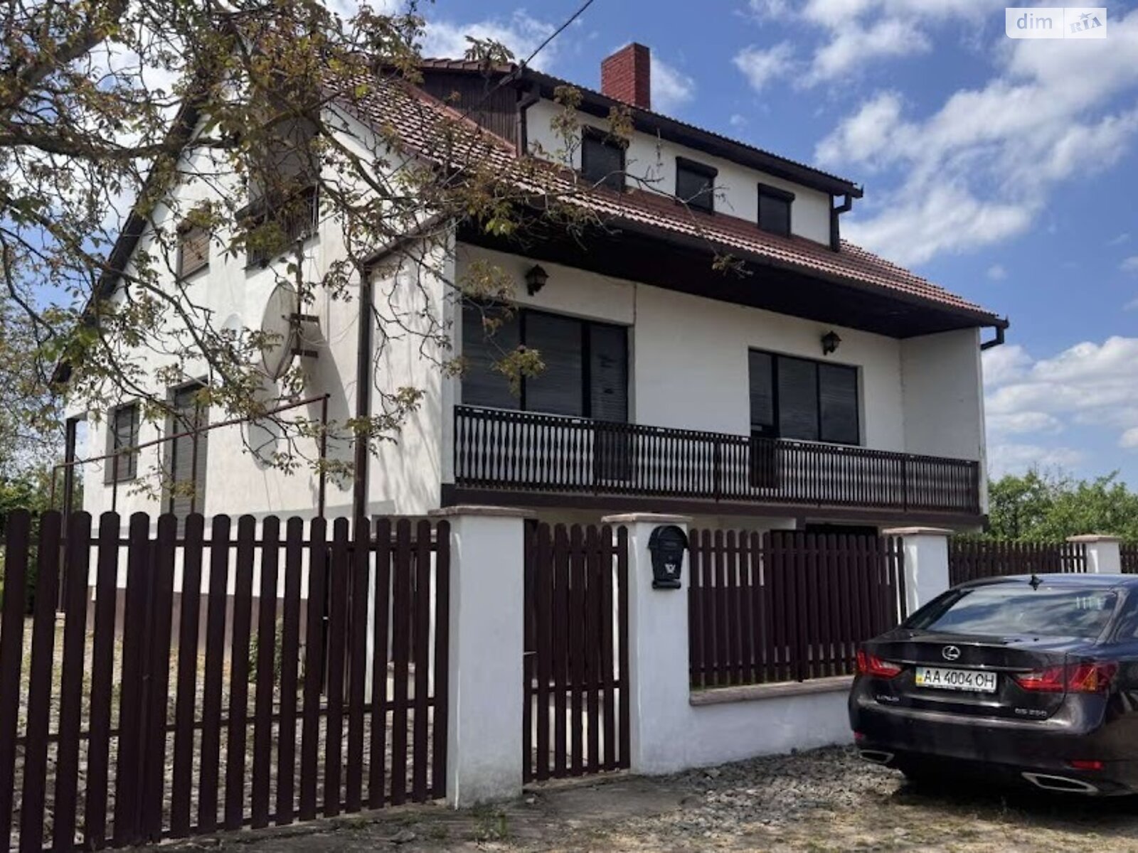 двоповерховий будинок з верандою, 263.8 кв. м, цегла. Продаж у Боржаві фото 1