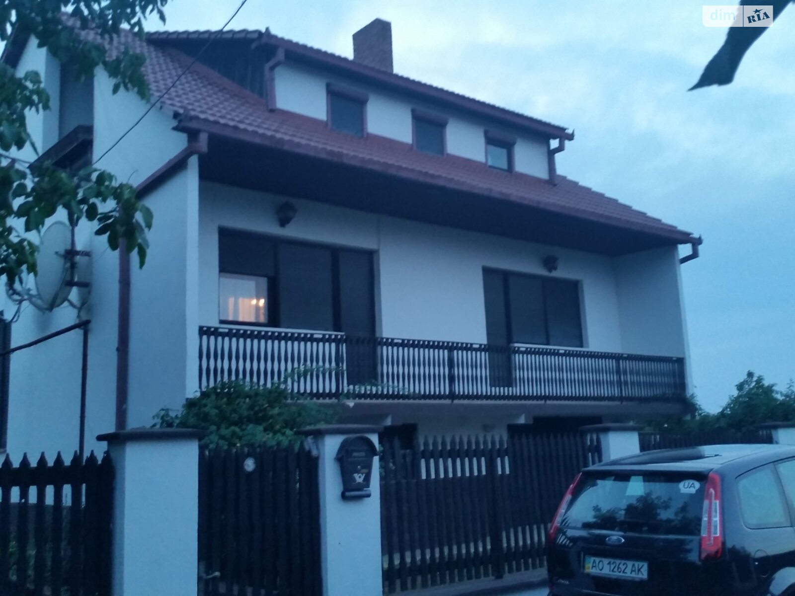 двоповерховий будинок з верандою, 263.8 кв. м, цегла. Продаж у Боржаві фото 1