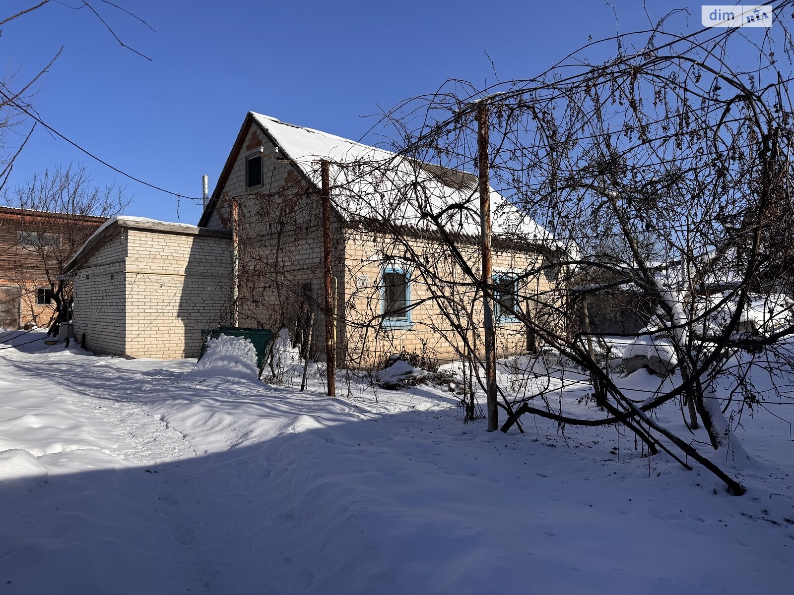 одноэтажный дом с отоплением, 60 кв. м, кирпич. Продажа в Бородянке район Бородянка фото 1