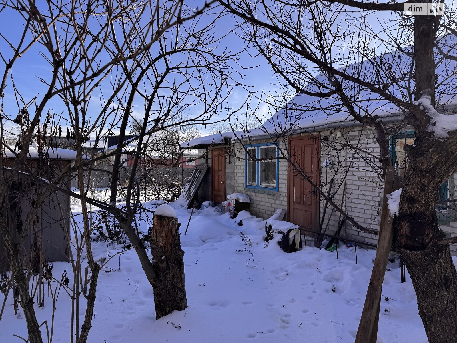 одноэтажный дом с отоплением, 60 кв. м, кирпич. Продажа в Бородянке район Бородянка фото 1