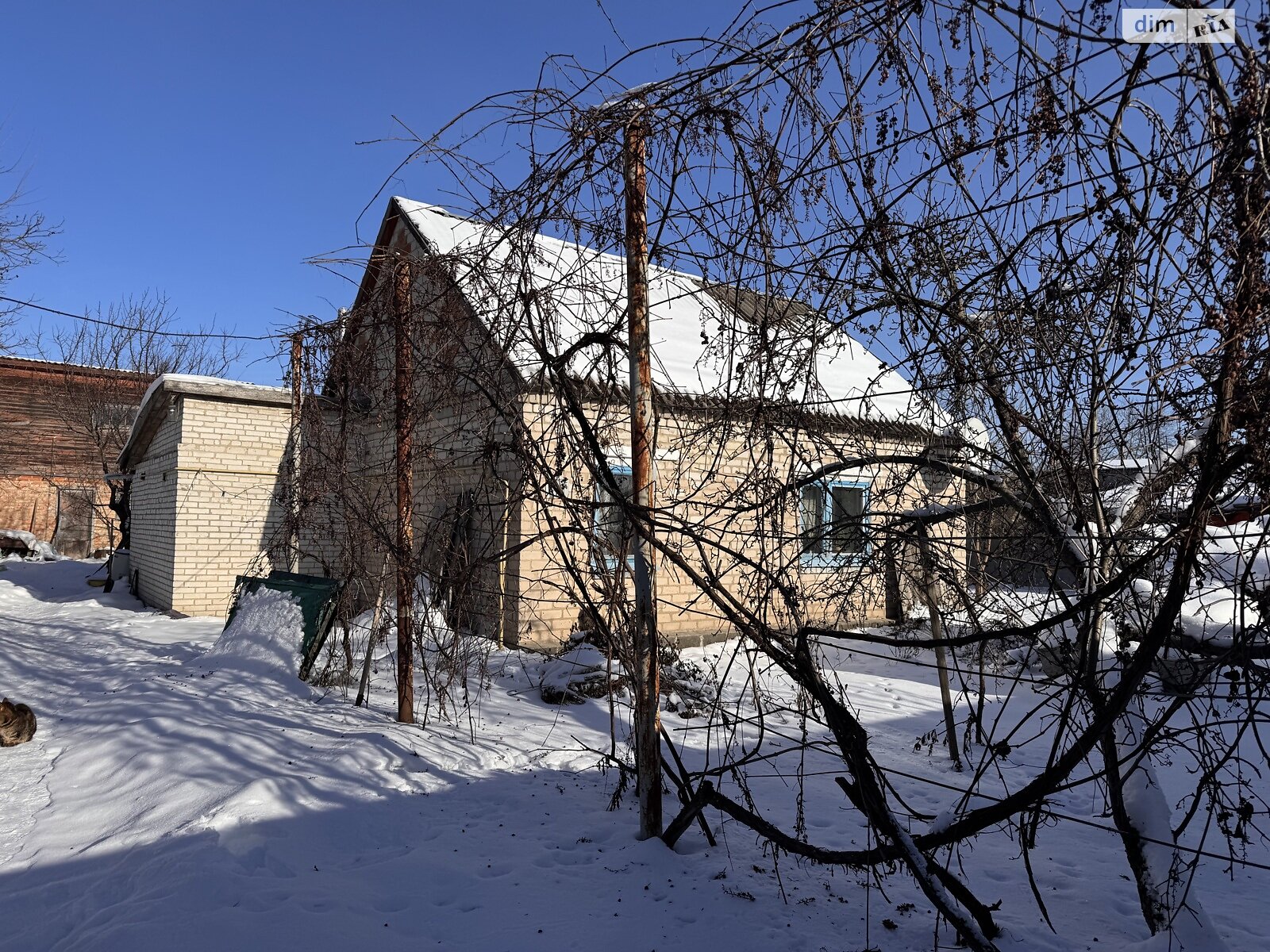 одноэтажный дом с отоплением, 60 кв. м, кирпич. Продажа в Бородянке район Бородянка фото 1