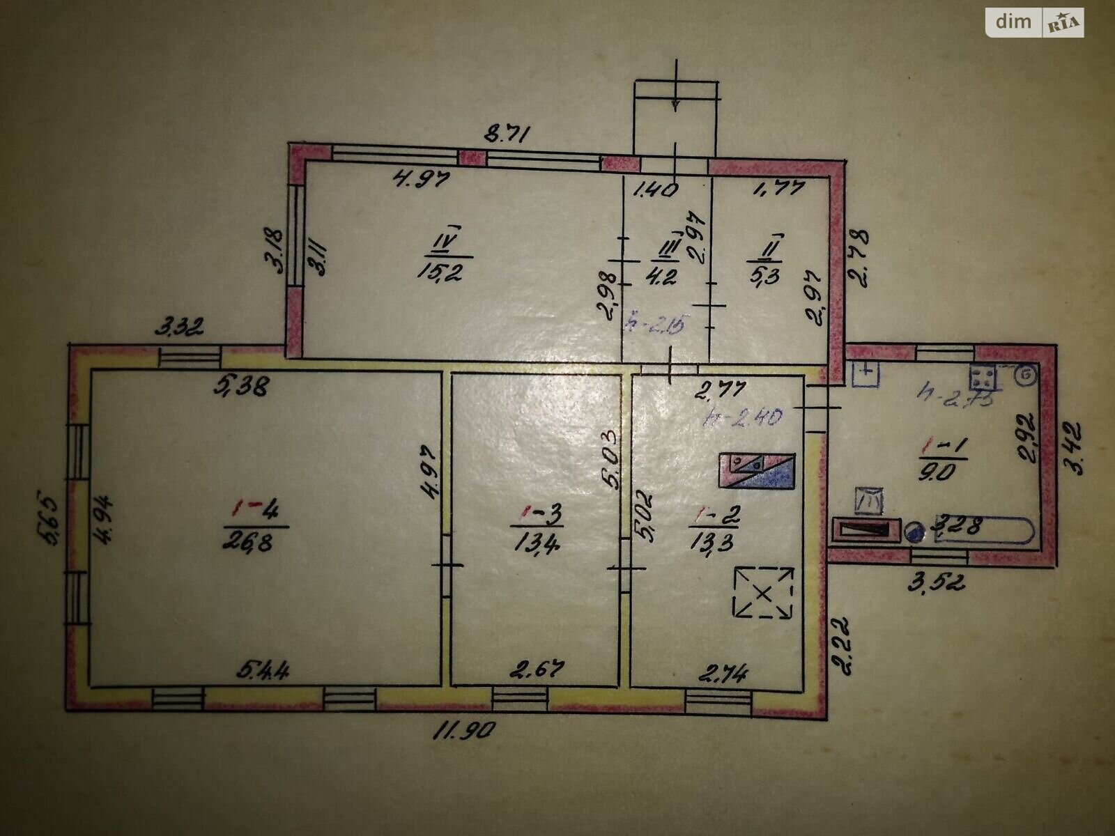 одноповерховий будинок з гаражем, 87 кв. м, дерево та цегла. Продаж у Бородянці фото 1 одноповерховий будинок з гаражем, 87 кв. м, дерево та цегла. Продаж у Бородянці фото 1