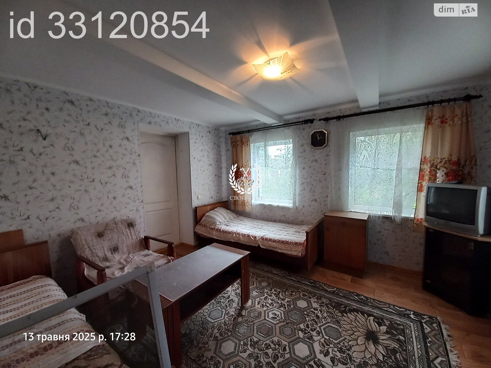 одноповерховий будинок з гаражем, 50 кв. м, дерево та цегла. Продаж у Боромиках фото 1 одноповерховий будинок з гаражем, 50 кв. м, дерево та цегла. Продаж у Боромиках фото 1