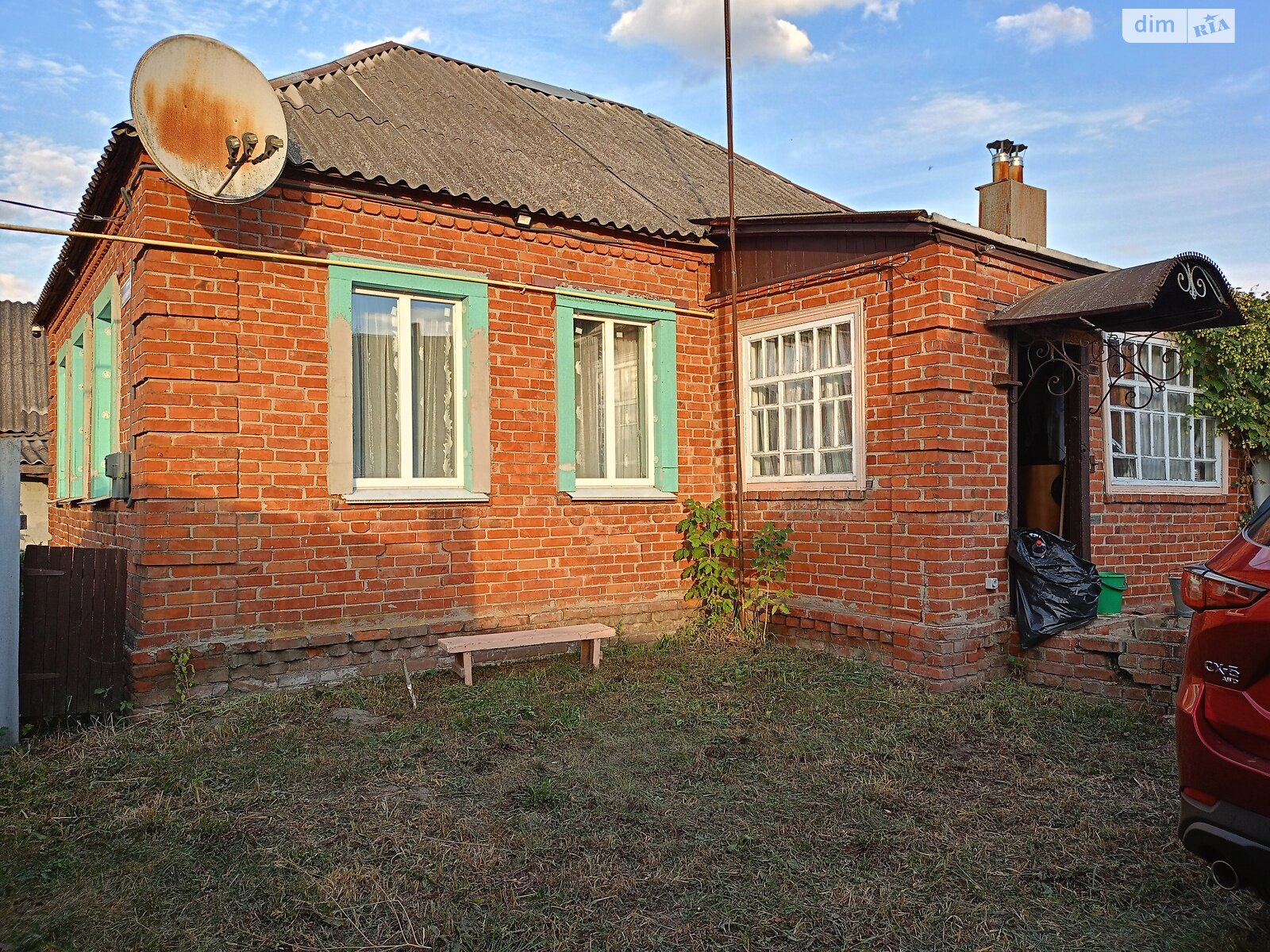 одноэтажный дом с отоплением, 56.7 кв. м, кирпич. Продажа в Боромле фото 1 одноэтажный дом с отоплением, 56.7 кв. м, кирпич. Продажа в Боромле фото 1