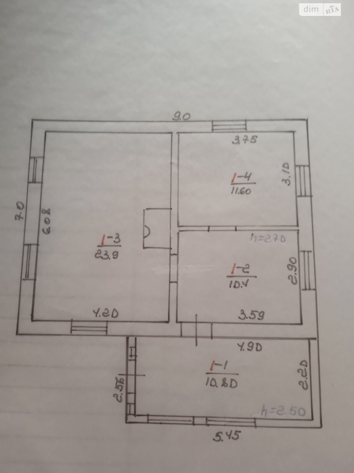 двоповерховий будинок, 75 кв. м, цегла. Продаж у Боровій фото 1