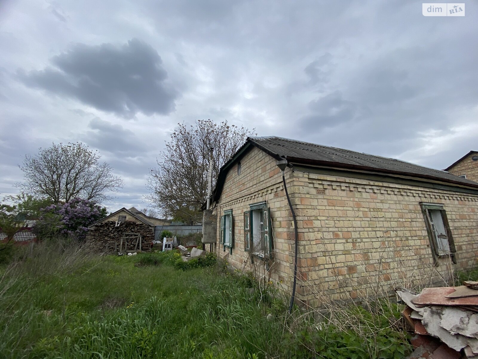 одноэтажный дом с гаражом, 79.3 кв. м, дерево и кирпич. Продажа в Боровой фото 1 одноэтажный дом с гаражом, 79.3 кв. м, дерево и кирпич. Продажа в Боровой фото 1