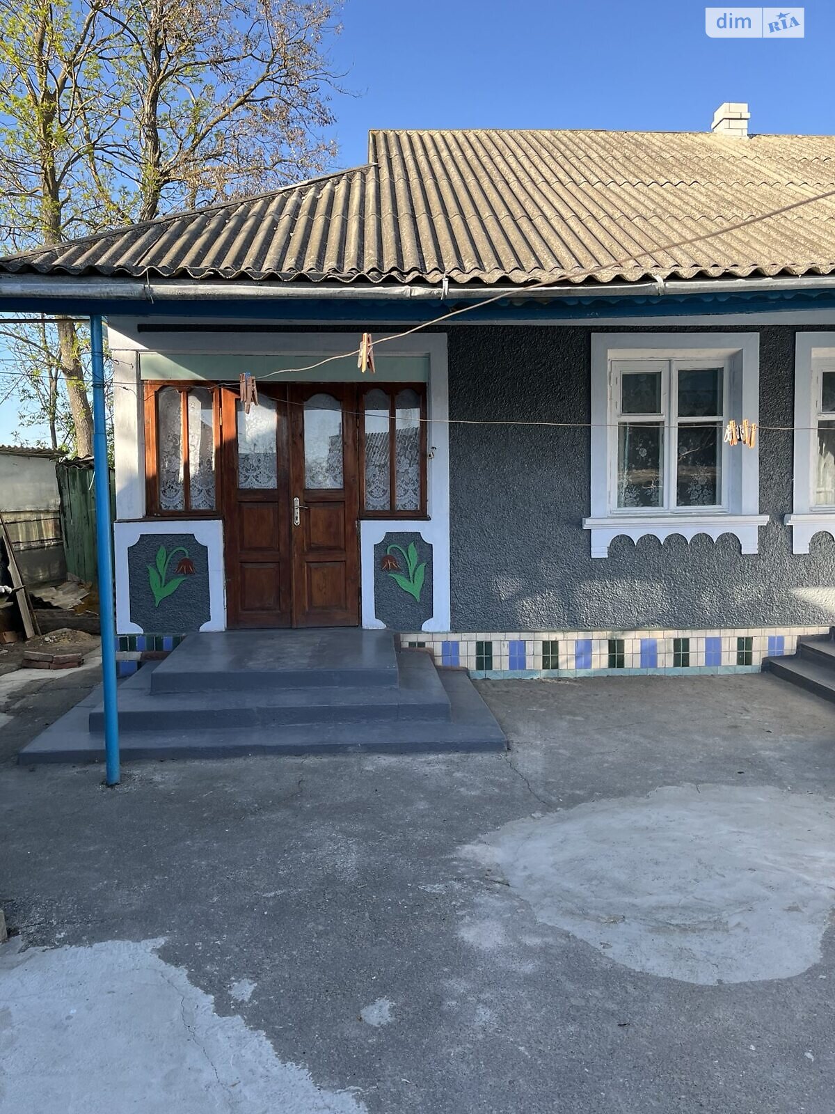 одноповерховий будинок з верандою, 105.3 кв. м, шлакобетон. Продаж у Борівці фото 1 одноповерховий будинок з верандою, 105.3 кв. м, шлакобетон. Продаж у Борівці фото 1