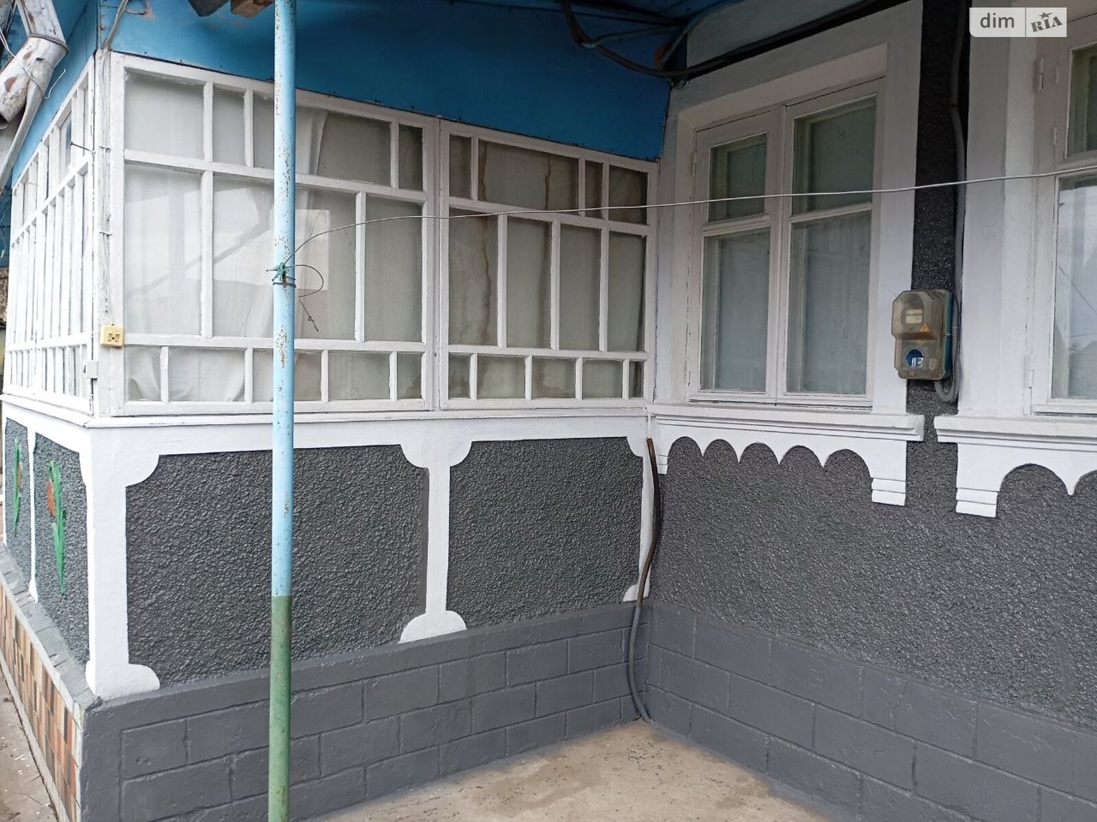 одноповерховий будинок з верандою, 105.3 кв. м, шлакобетон. Продаж у Борівці фото 1 одноповерховий будинок з верандою, 105.3 кв. м, шлакобетон. Продаж у Борівці фото 1