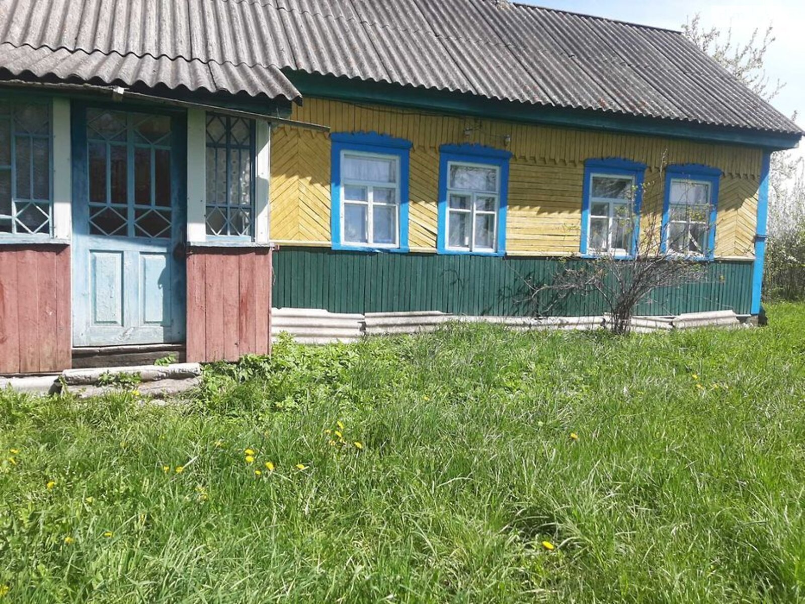 одноэтажный дом с верандой, 45 кв. м, сруб. Продажа в Бовсунах фото 1 одноэтажный дом с верандой, 45 кв. м, сруб. Продажа в Бовсунах фото 1