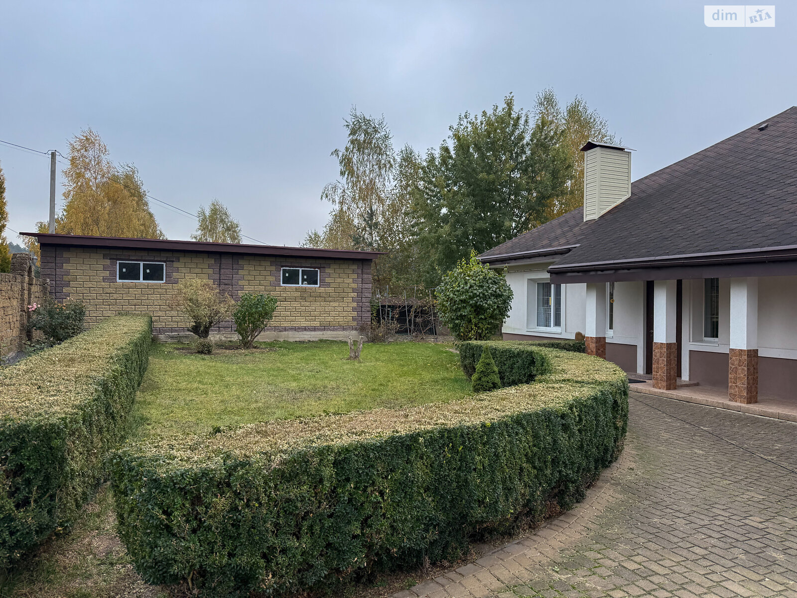 одноэтажный дом с отоплением, 100 кв. м, кирпич. Продажа в Бояновке фото 1