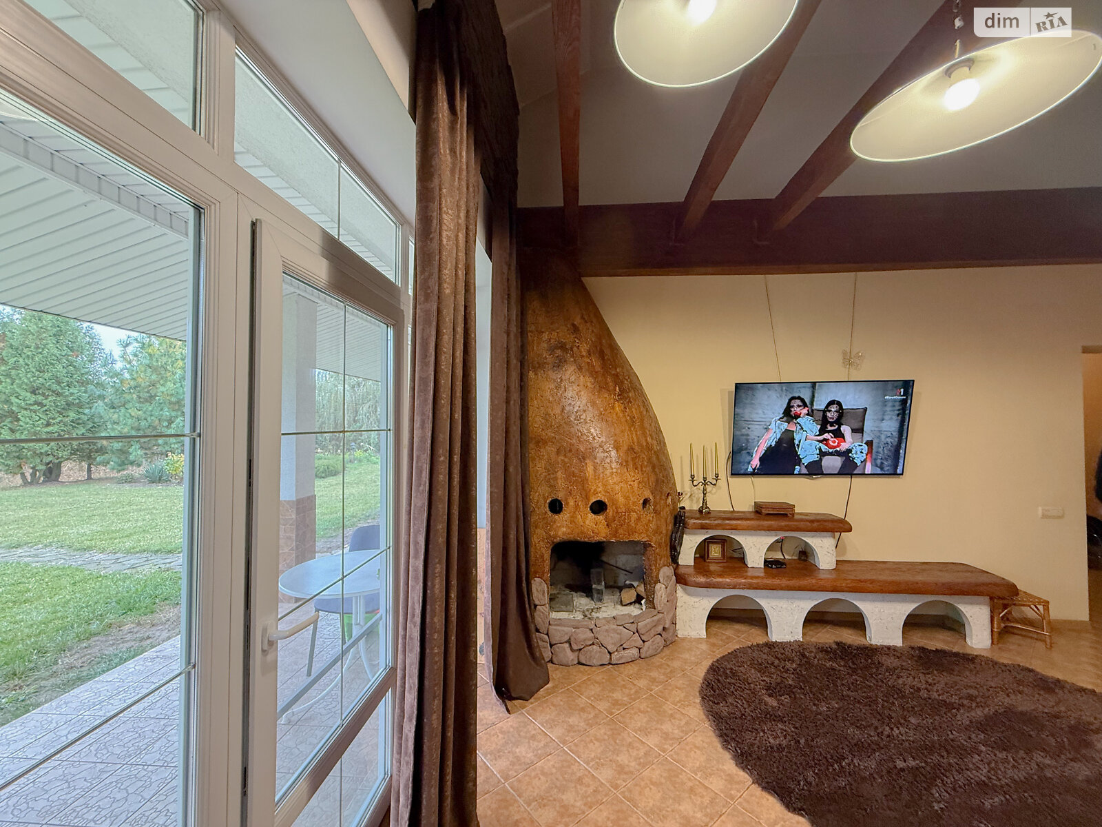 одноэтажный дом с отоплением, 100 кв. м, кирпич. Продажа в Бояновке фото 1