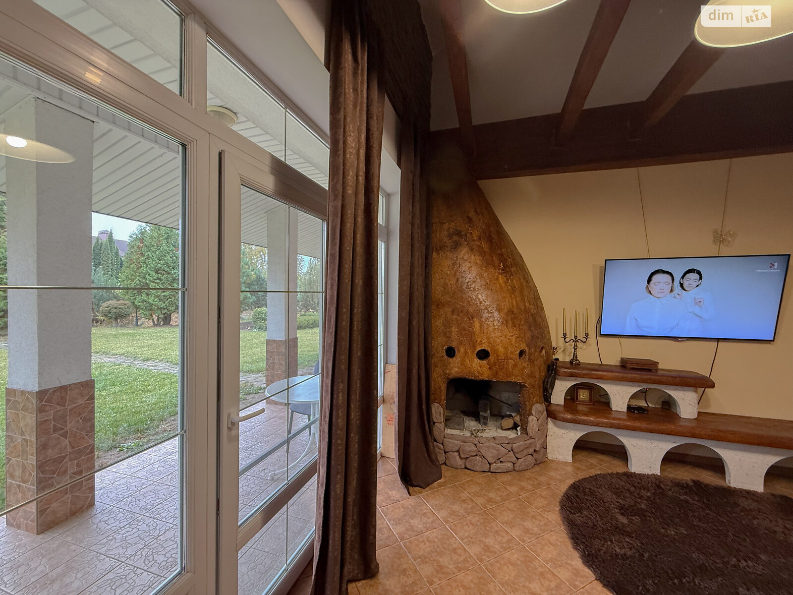 одноэтажный дом с отоплением, 100 кв. м, кирпич. Продажа в Бояновке фото 1