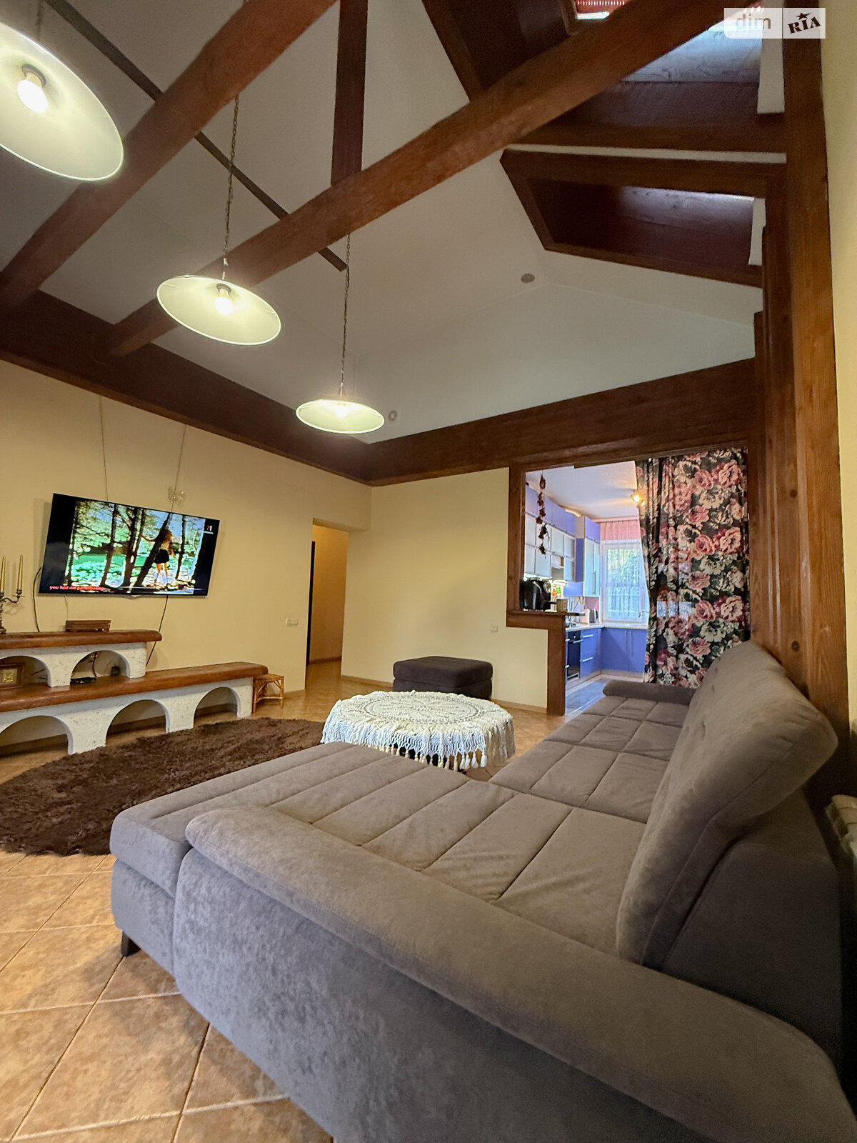 одноэтажный дом с отоплением, 100 кв. м, кирпич. Продажа в Бояновке фото 1