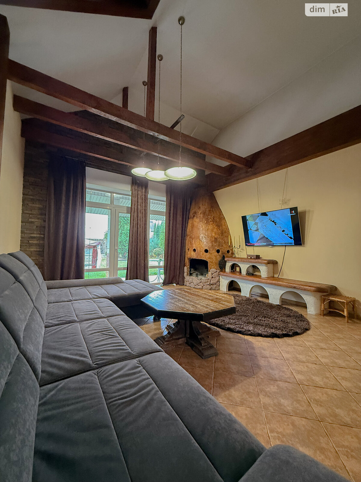 одноэтажный дом с отоплением, 100 кв. м, кирпич. Продажа в Бояновке фото 1