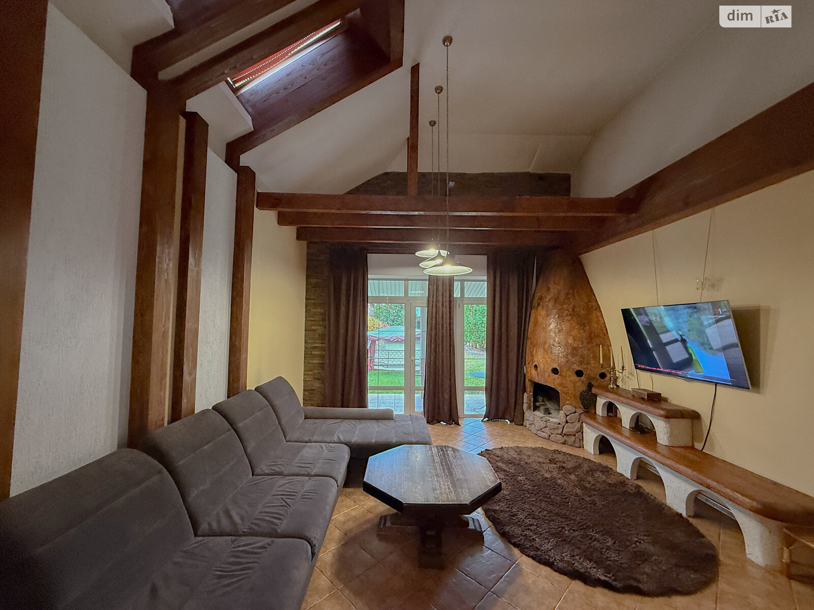 одноэтажный дом с отоплением, 100 кв. м, кирпич. Продажа в Бояновке фото 1