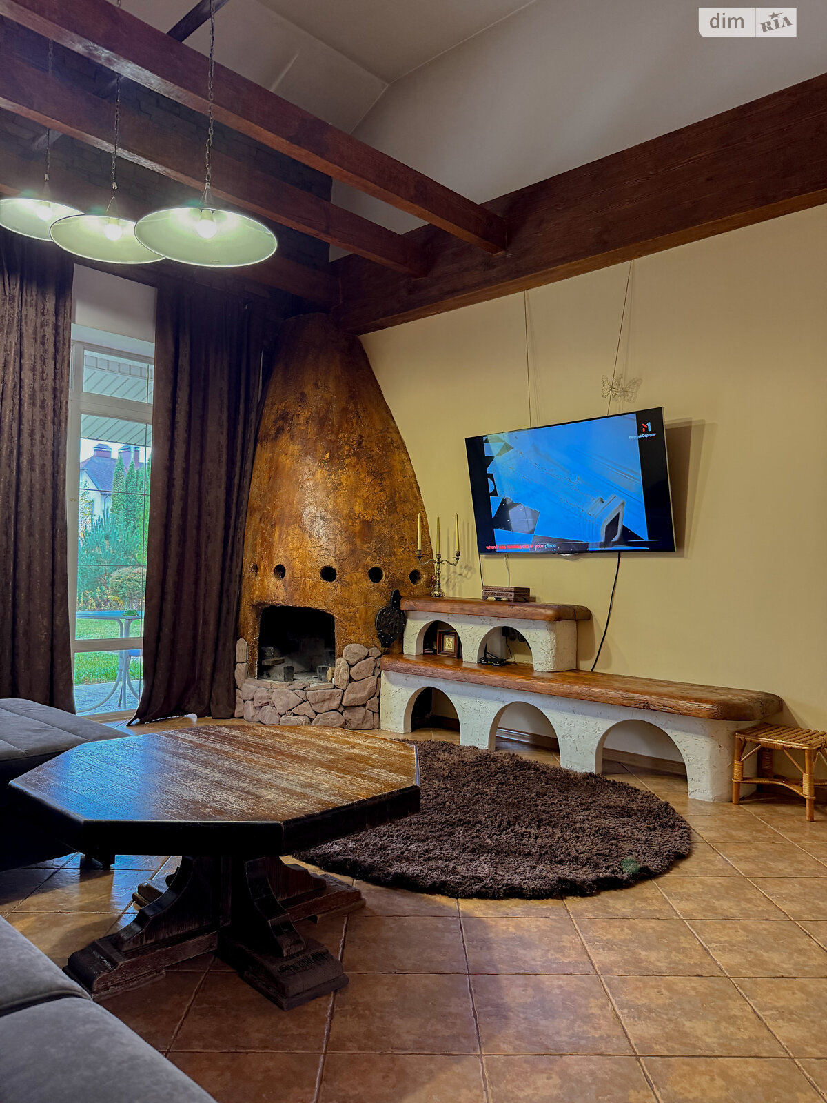 одноэтажный дом с отоплением, 100 кв. м, кирпич. Продажа в Бояновке фото 1