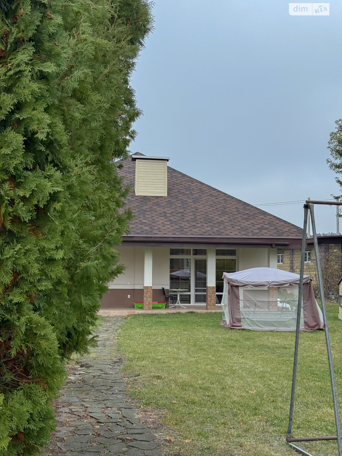 одноэтажный дом с отоплением, 100 кв. м, кирпич. Продажа в Бояновке фото 1