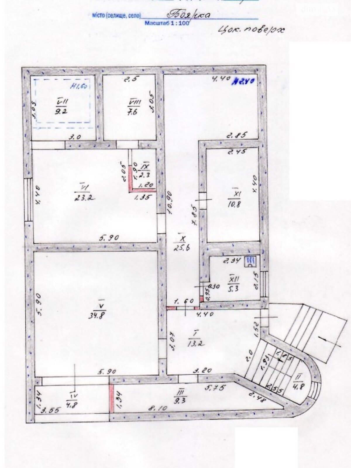 трехэтажный дом с балконом, 379 кв. м, кирпич. Продажа в Боярке фото 1 трехэтажный дом с балконом, 379 кв. м, кирпич. Продажа в Боярке фото 1