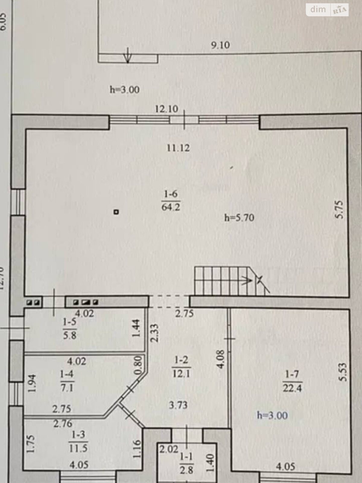 двоповерховий будинок, 206 кв. м, кирпич. Продаж у Братському фото 1