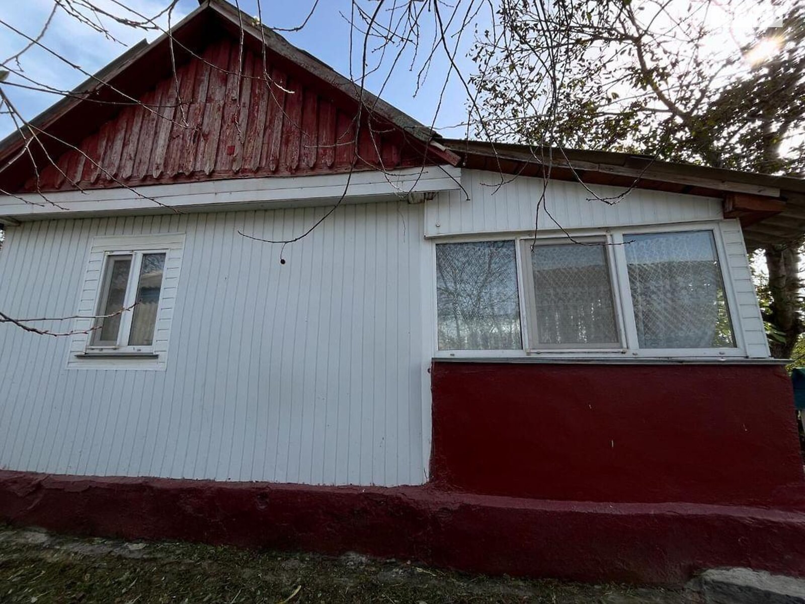 одноповерховий будинок з верандою, 44 кв. м, дерево та цегла. Продаж у Брониках фото 1 одноповерховий будинок з верандою, 44 кв. м, дерево та цегла. Продаж у Брониках фото 1