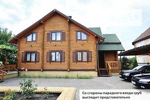 двухэтажный дом веранда, 188 кв. м, сруб. Продажа в Княжичах фото 2