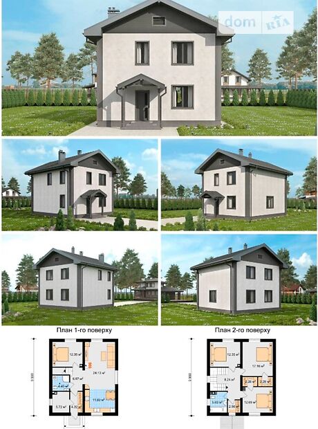 двоповерховий будинок без меблів, 140 кв. м, керамзітобетон. Продаж в Красилівці (Київська обл.) фото 1 двоповерховий будинок без меблів, 140 кв. м, керамзітобетон. Продаж в Красилівці (Київська обл.) фото 1