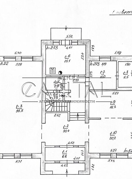 триповерховий будинок без меблів, 508 кв. м, цегла. Продаж в Броварах, район Масив фото 1 триповерховий будинок без меблів, 508 кв. м, цегла. Продаж в Броварах, район Масив фото 1