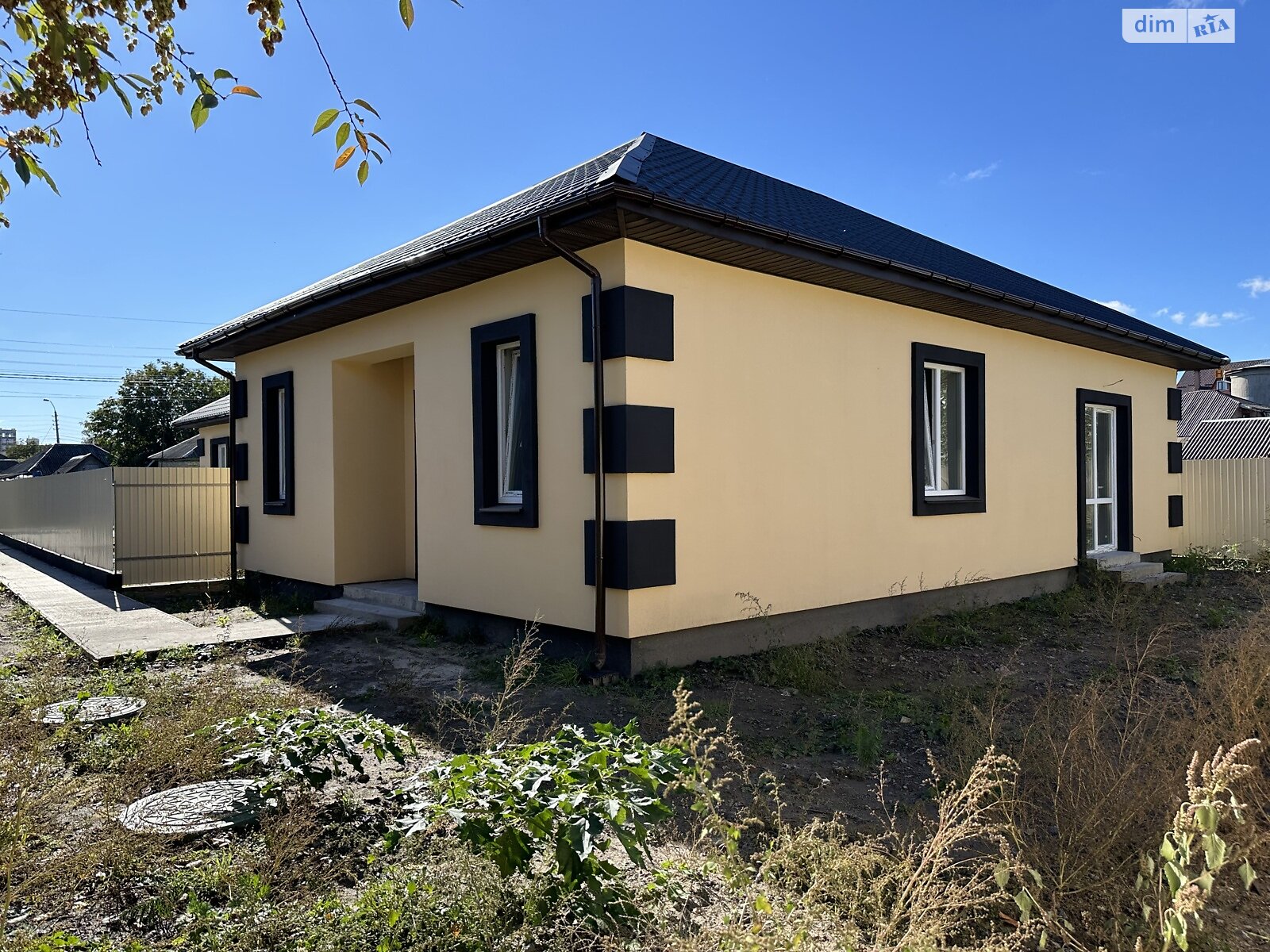 одноэтажный дом с отоплением, 80 кв. м, газобетон. Продажа в Броварах район Пекарня фото 1 одноэтажный дом с отоплением, 80 кв. м, газобетон. Продажа в Броварах район Пекарня фото 1
