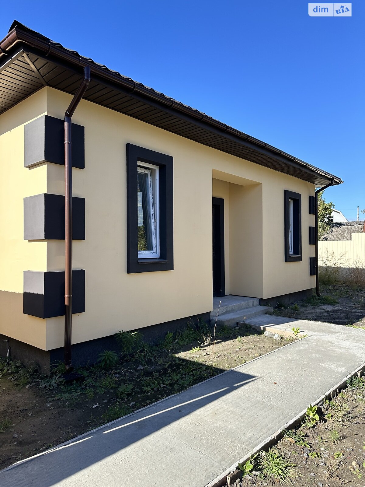 одноэтажный дом с отоплением, 80 кв. м, газобетон. Продажа в Броварах район Пекарня фото 1 одноэтажный дом с отоплением, 80 кв. м, газобетон. Продажа в Броварах район Пекарня фото 1