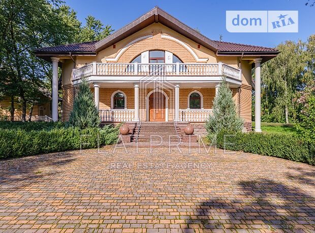 одноэтажный дом с садом, 653 кв. м, кирпич. Продажа в Пуховке (Киевская обл.) фото 1 одноэтажный дом с садом, 653 кв. м, кирпич. Продажа в Пуховке (Киевская обл.) фото 1
