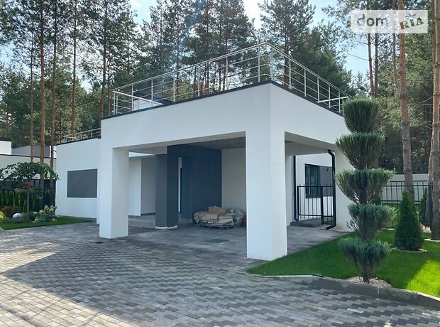 одноповерховий будинок з терасою, 150 кв. м, кирпич. Продаж в Рожовці (Київська обл.) фото 1 одноповерховий будинок з терасою, 150 кв. м, кирпич. Продаж в Рожовці (Київська обл.) фото 1