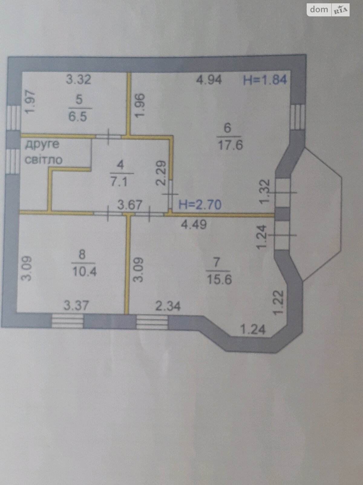 двоповерховий будинок з балконом, 120 кв. м, газобетон. Продаж в Броварах, район Торгмаш фото 1