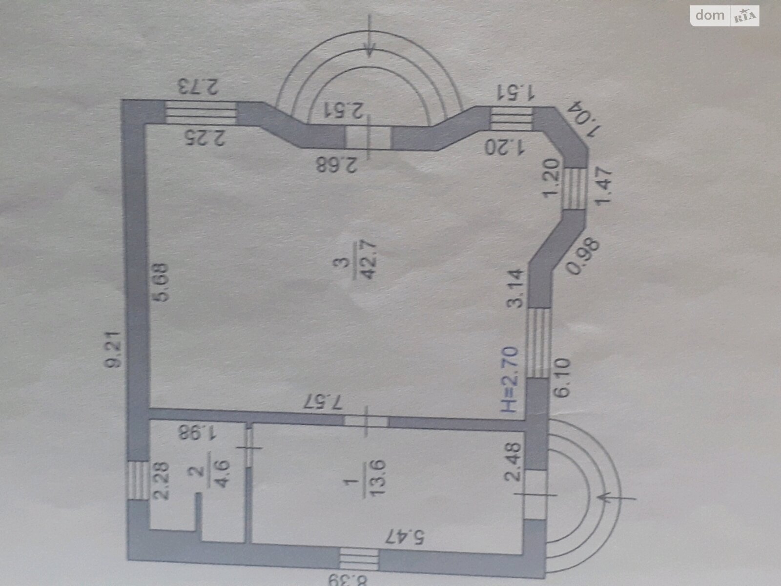 двоповерховий будинок з балконом, 120 кв. м, газобетон. Продаж в Броварах, район Торгмаш фото 1