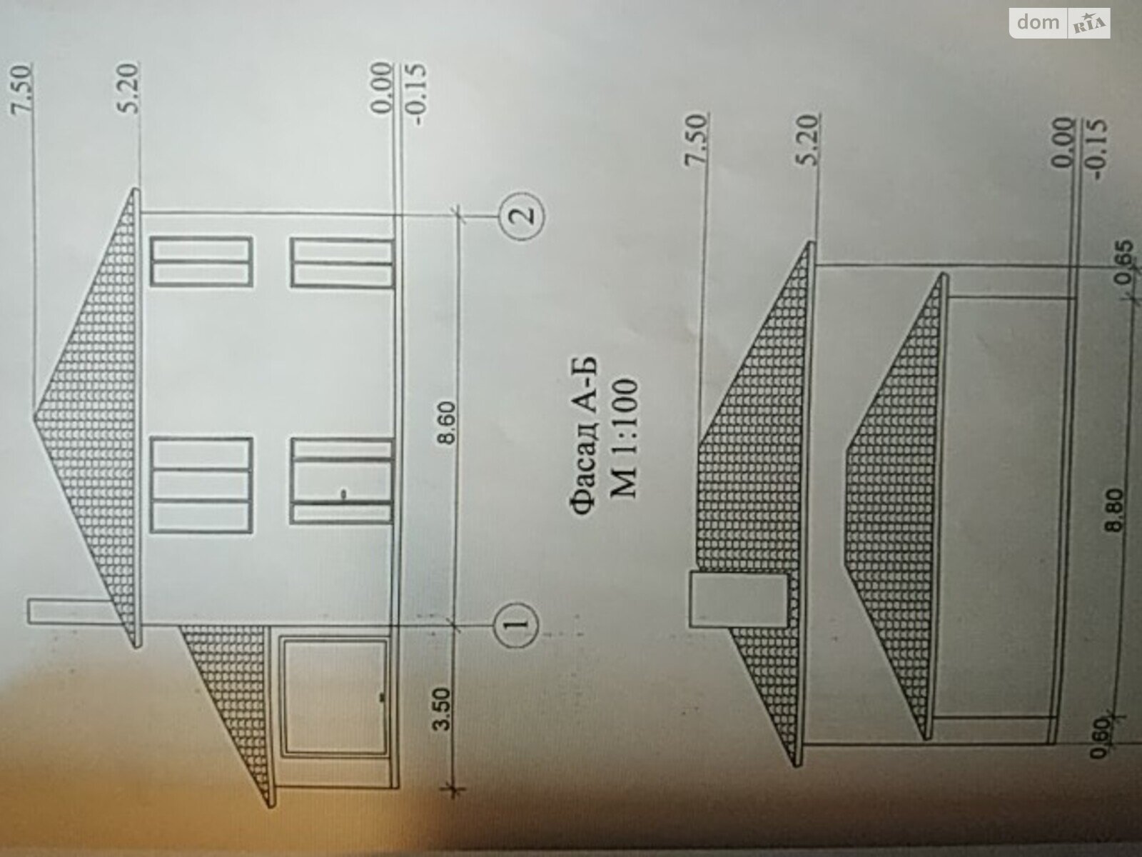 двоповерховий будинок з гаражем, 240 кв. м, пінобетон. Продаж у Требухові фото 1