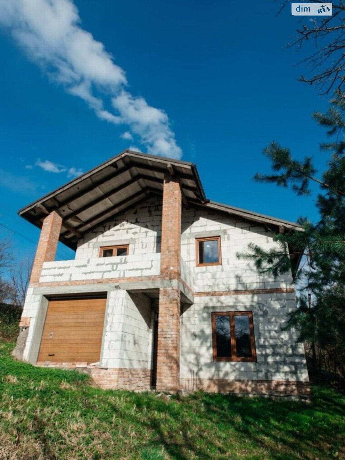 двухэтажный дом с гаражом, 155 кв. м, кирпич. Продажа в Брюховичах фото 1 двухэтажный дом с гаражом, 155 кв. м, кирпич. Продажа в Брюховичах фото 1