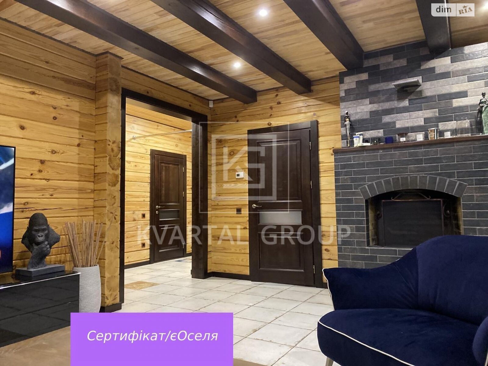 двухэтажный дом, 128 кв. м, сруб. Продажа в Буче район Буча фото 1