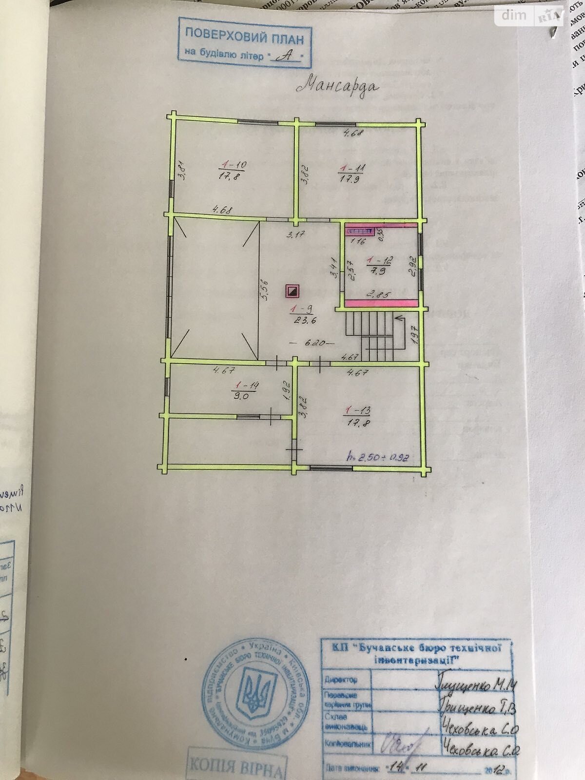 двоповерховий будинок з мансардою, 208 кв. м, брус. Продаж в Бучі, район Буча фото 1