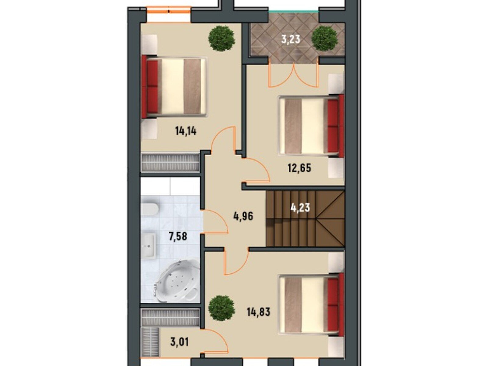 Продажа части дома в Буче, переулок Революции 49, район Буча, 4 комнаты фото 1