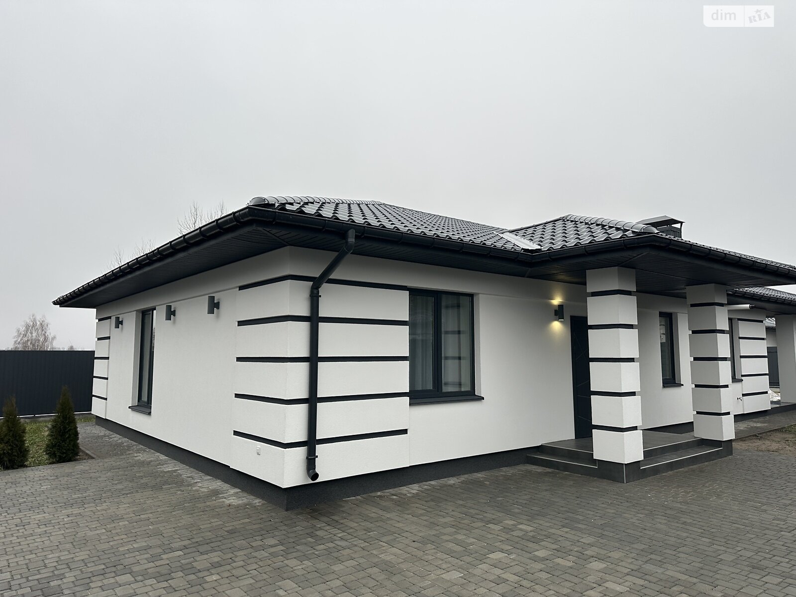 одноповерховий будинок, 122.2 кв. м, газобетон. Продаж в Бучі, район Буча фото 1 одноповерховий будинок, 122.2 кв. м, газобетон. Продаж в Бучі, район Буча фото 1
