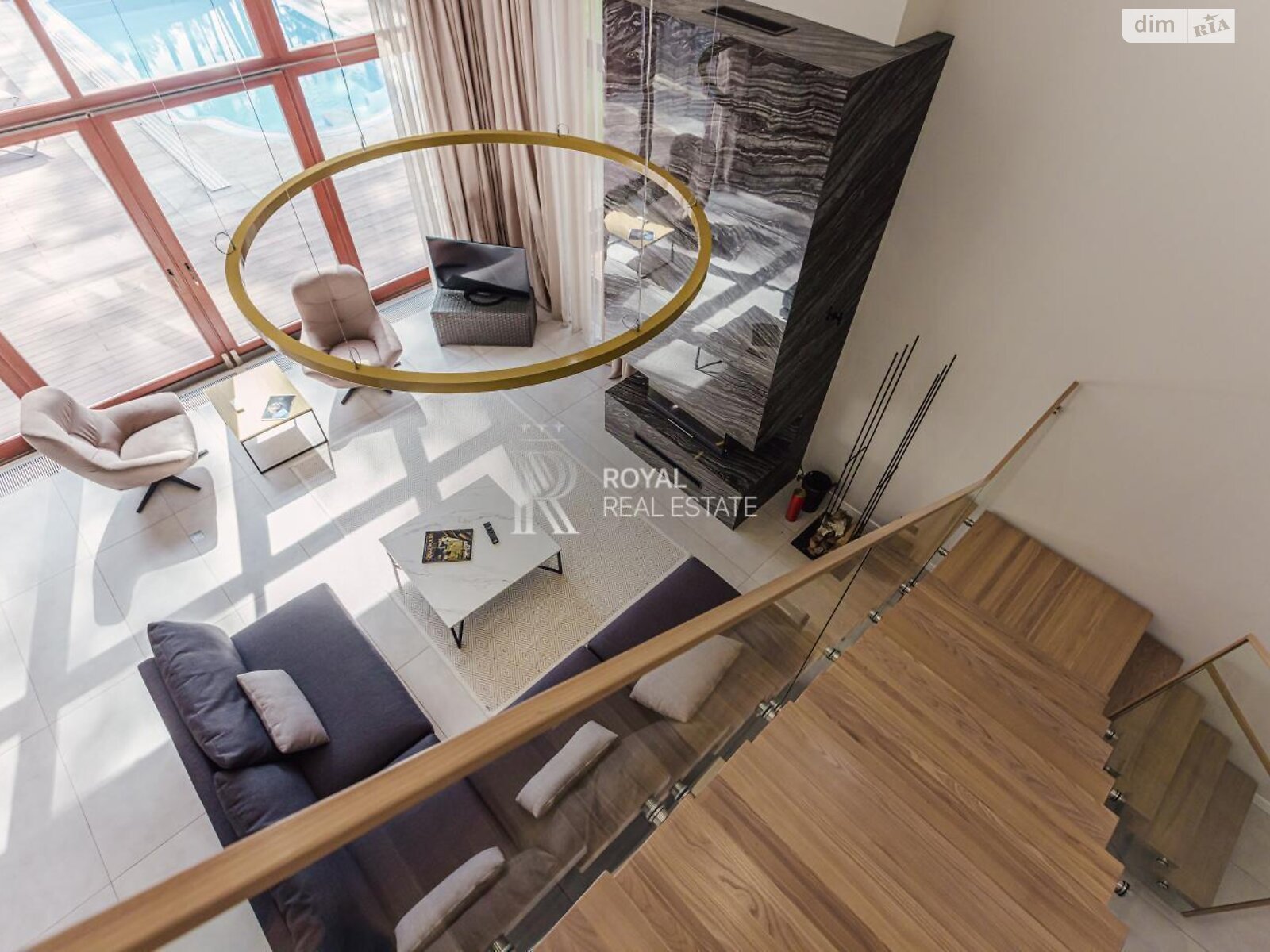 двухэтажный дом с верандой, 500 кв. м, кирпич. Продажа в Буче район Буча фото 1