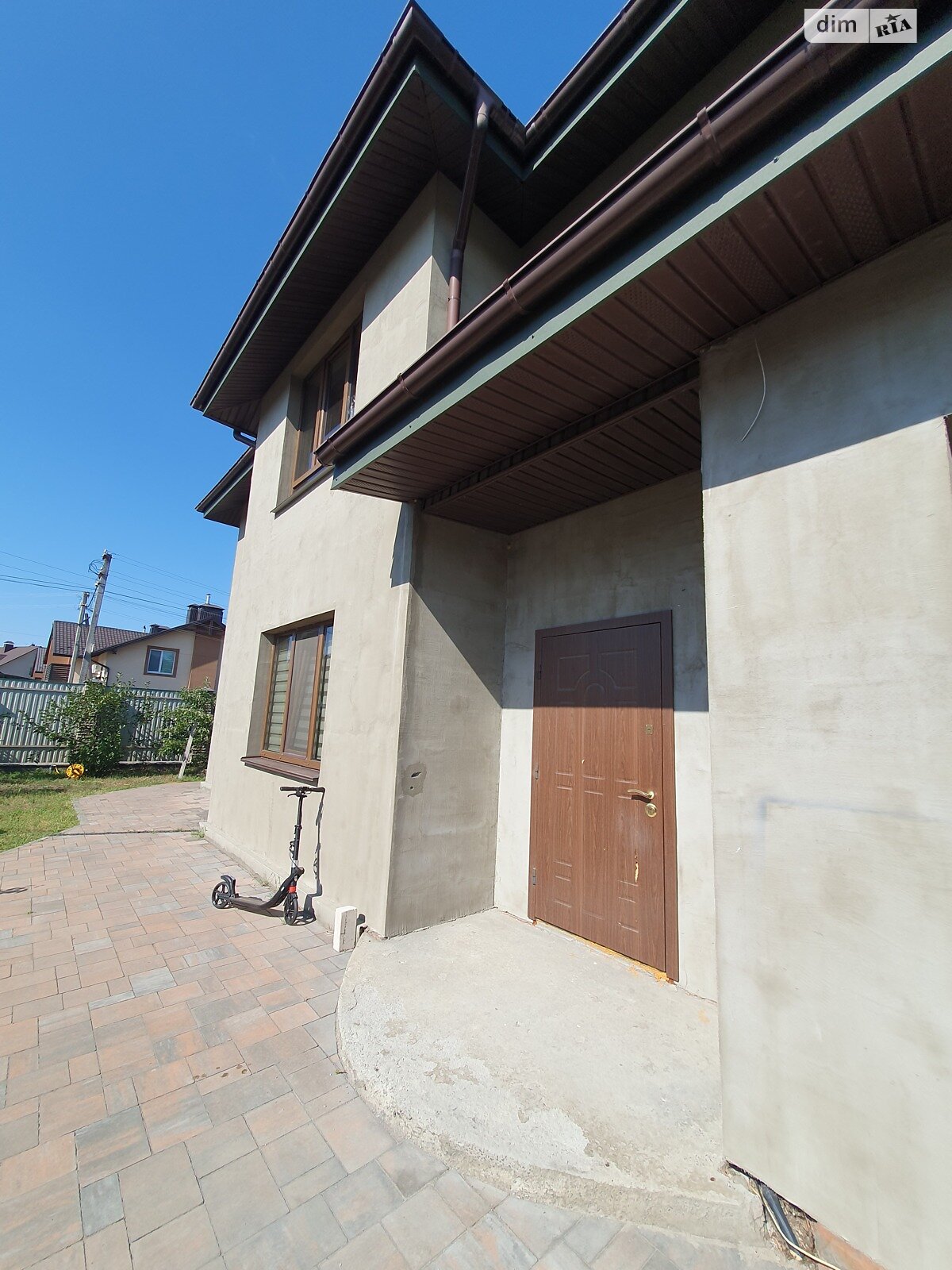 двухэтажный дом с гаражом, 187 кв. м, газобетон. Продажа в Буче район Буча фото 1