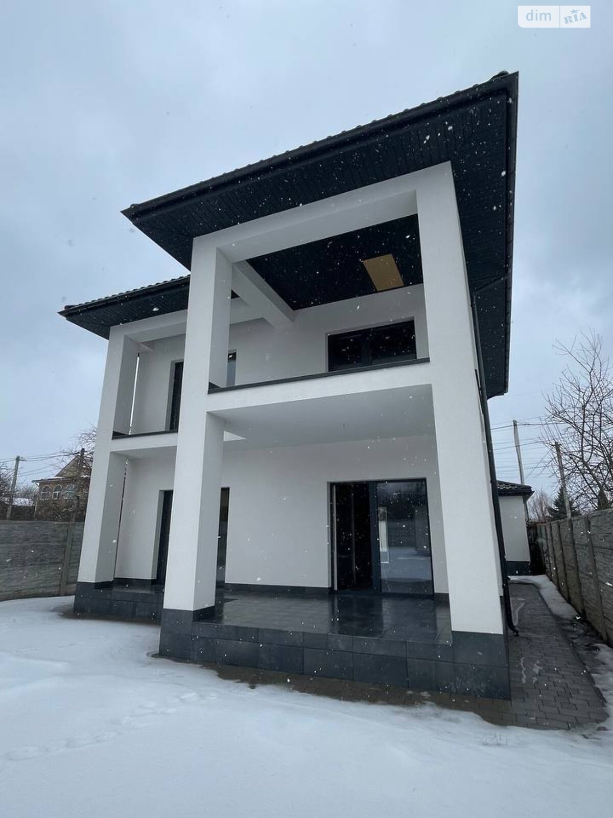 двухэтажный дом с гаражом, 97.5 кв. м, газобетон. Продажа в Буче район Буча фото 1