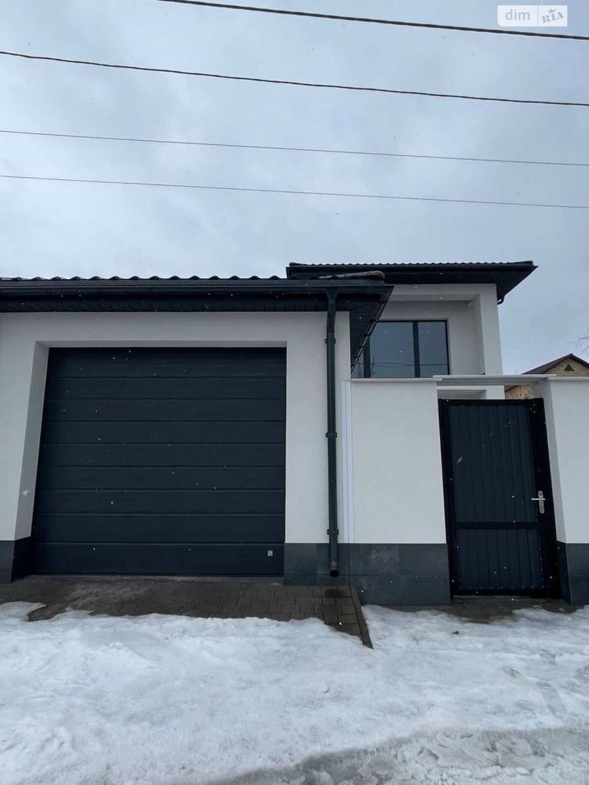 двухэтажный дом с гаражом, 97.5 кв. м, газобетон. Продажа в Буче район Буча фото 1