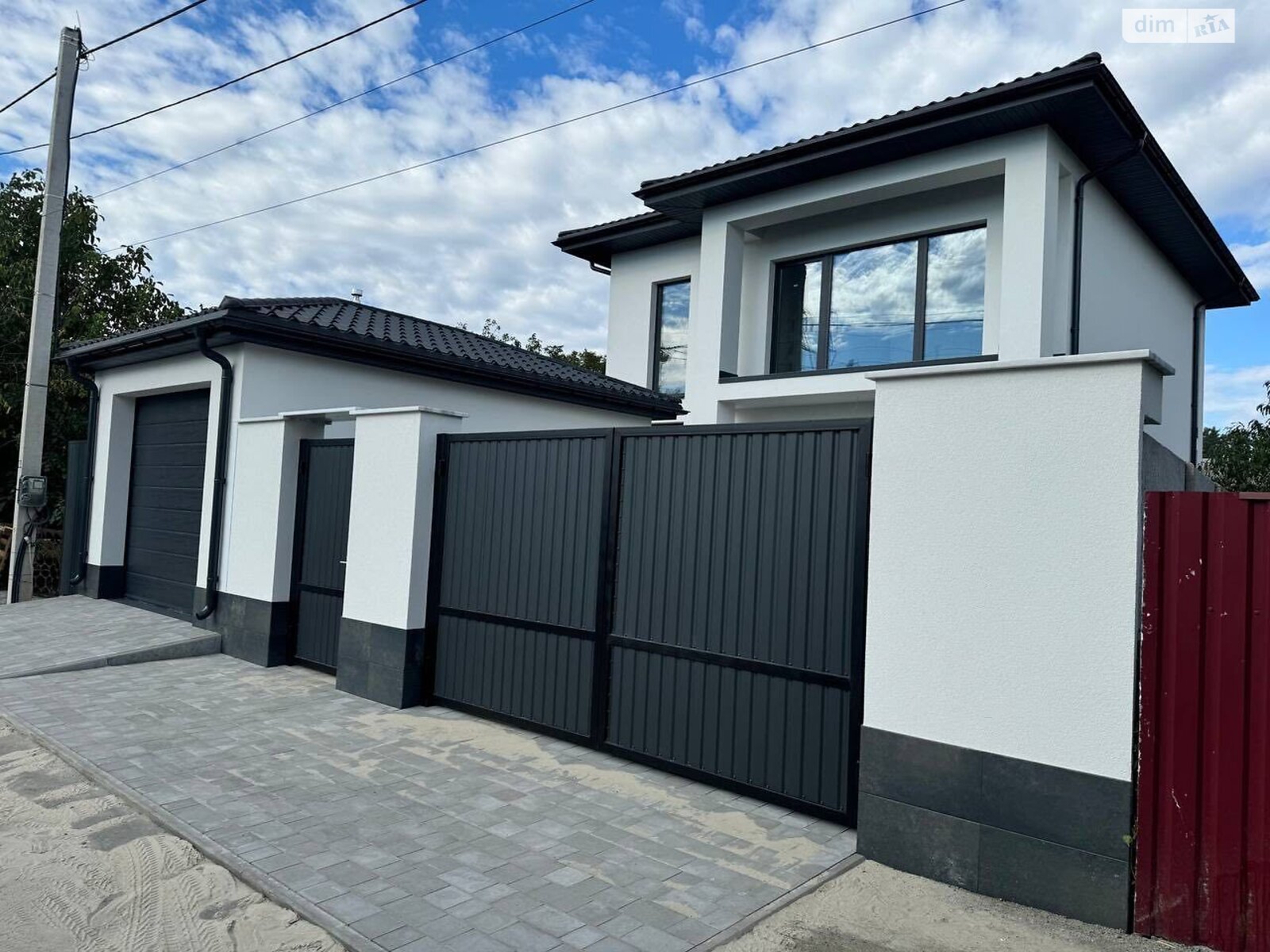 двухэтажный дом с гаражом, 97.5 кв. м, газобетон. Продажа в Буче район Буча фото 1