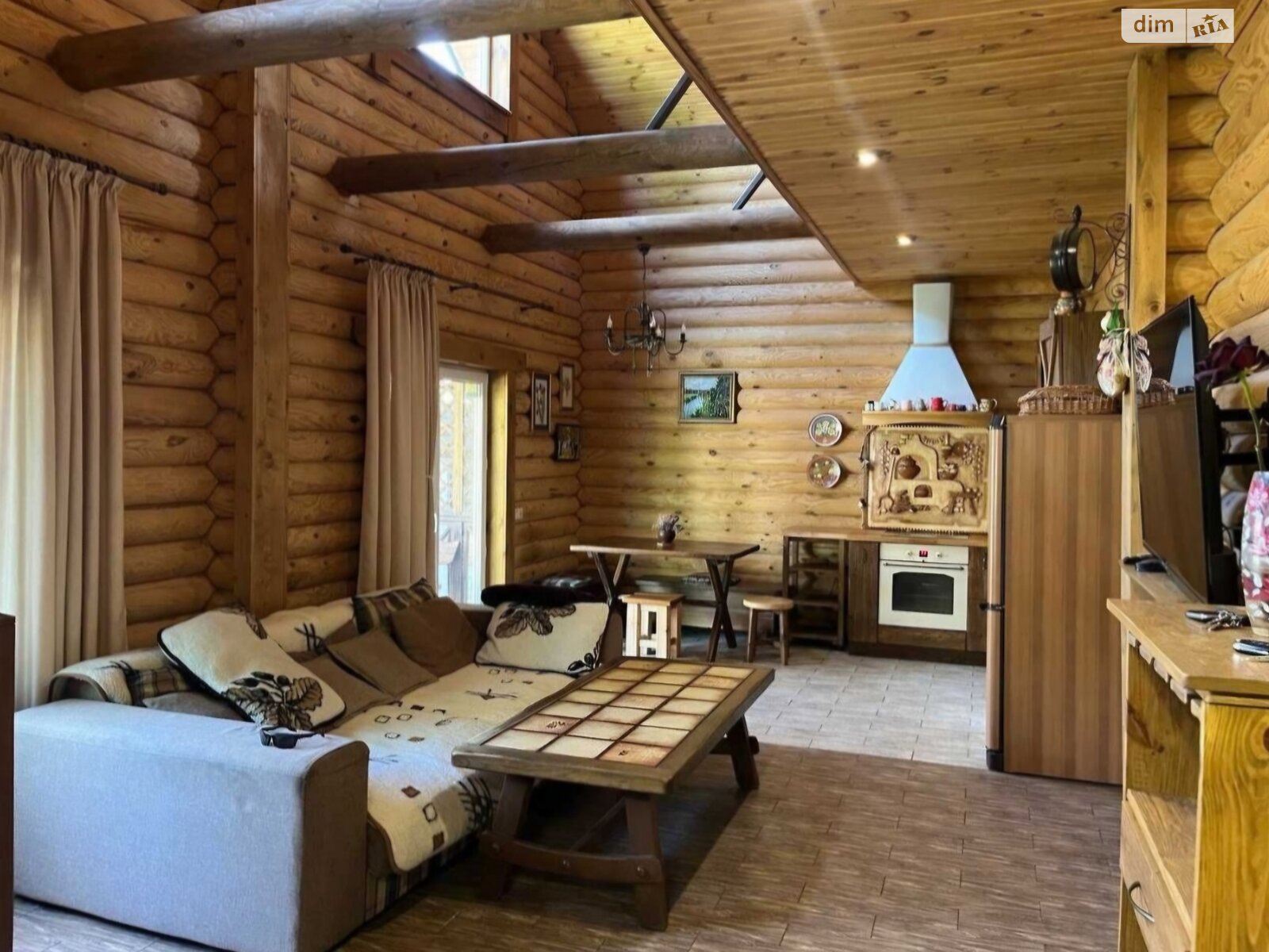 двухэтажный дом с верандой, 106.8 кв. м, сруб. Продажа в Буче район Буча фото 1 двухэтажный дом с верандой, 106.8 кв. м, сруб. Продажа в Буче район Буча фото 1