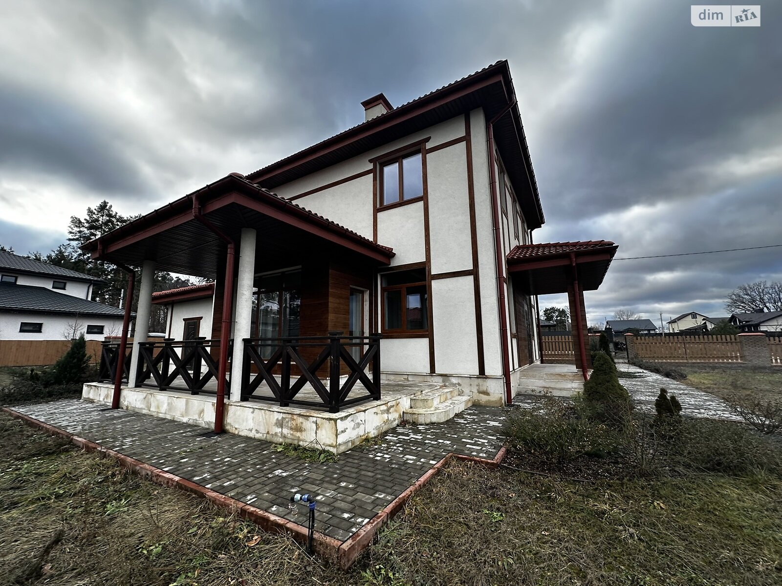 двухэтажный дом с гаражом, 195 кв. м, кирпич. Продажа в Буче район Буча фото 1 двухэтажный дом с гаражом, 195 кв. м, кирпич. Продажа в Буче район Буча фото 1