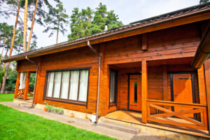 двухэтажный дом с отоплением, 206 кв. м, сруб. Продажа в Буче район Буча фото 2