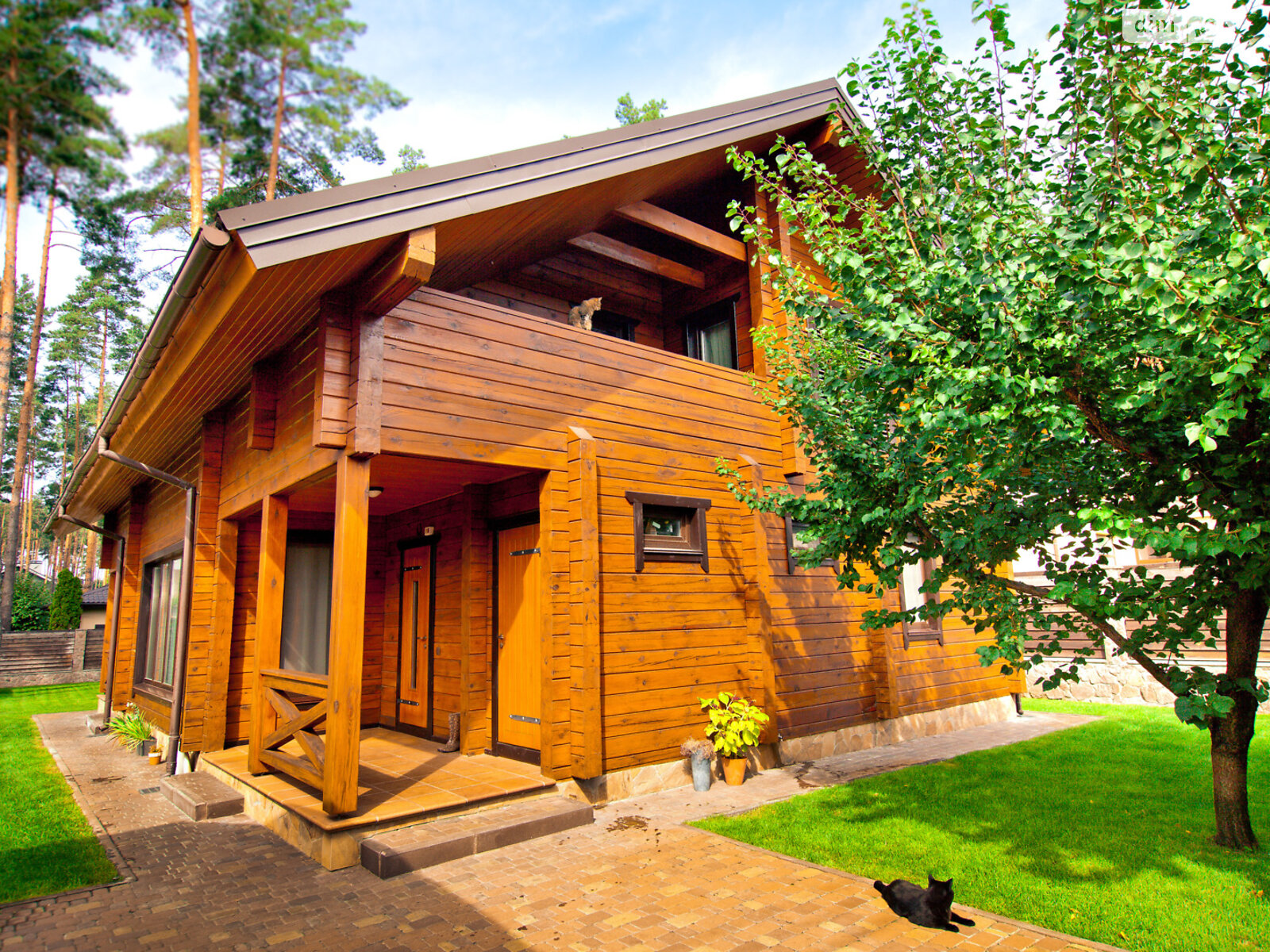 двухэтажный дом с отоплением, 206 кв. м, сруб. Продажа в Буче район Буча фото 1 двухэтажный дом с отоплением, 206 кв. м, сруб. Продажа в Буче район Буча фото 1