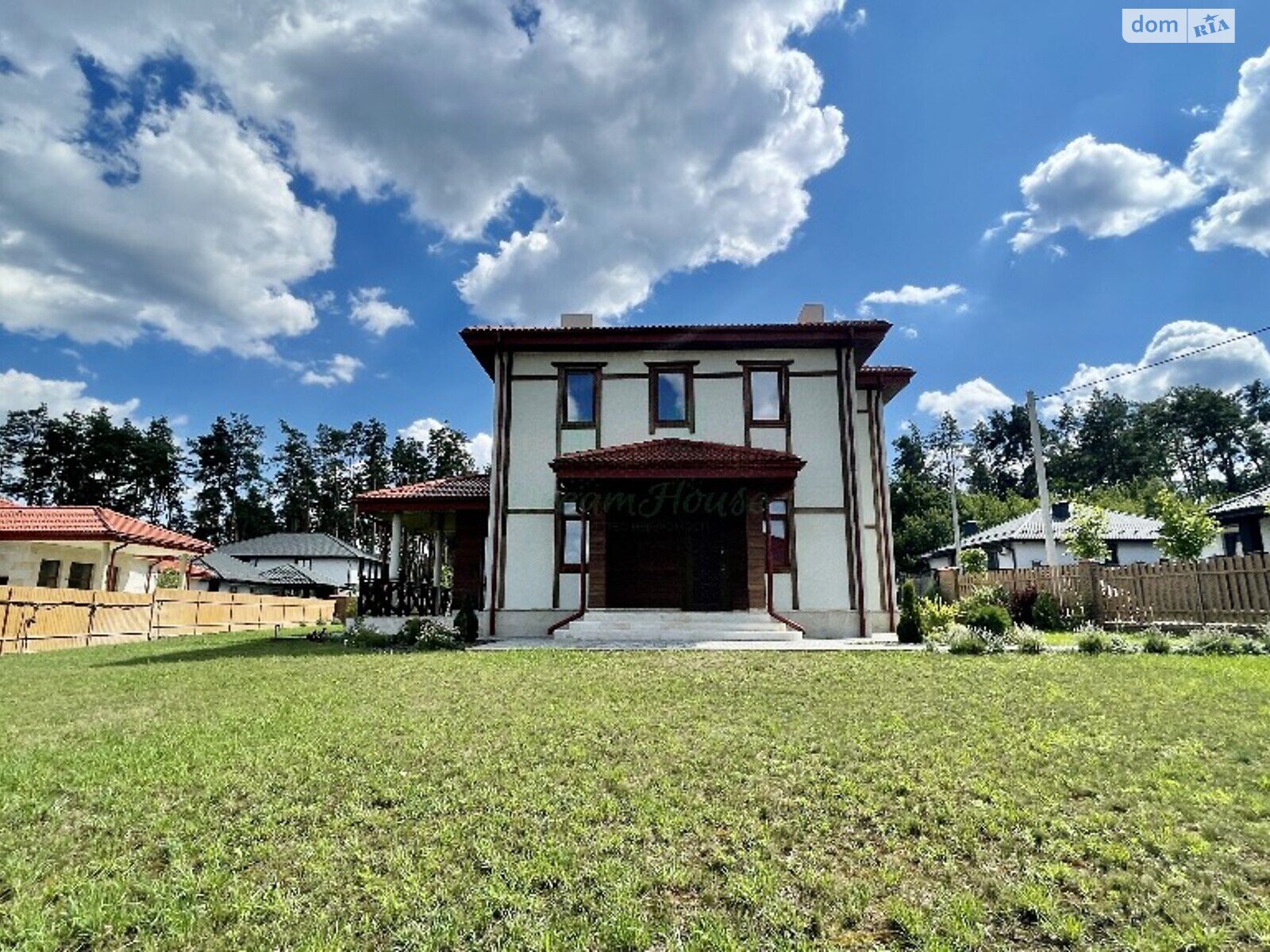 двухэтажный дом с отоплением, 215 кв. м, керамический блок. Продажа в Буче район Буча фото 1 двухэтажный дом с отоплением, 215 кв. м, керамический блок. Продажа в Буче район Буча фото 1